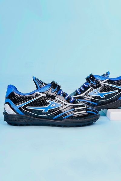 AYN-Shoes Children's Black-Sax Mercury Football Shoes