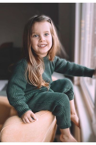 Cigit Strickset Thessaloniki 1-5 Jahre Grün