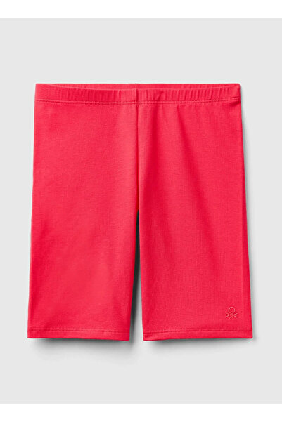 Benetton Narrow Leg Fuchsia Girl's Trousers 3Mt1C901D