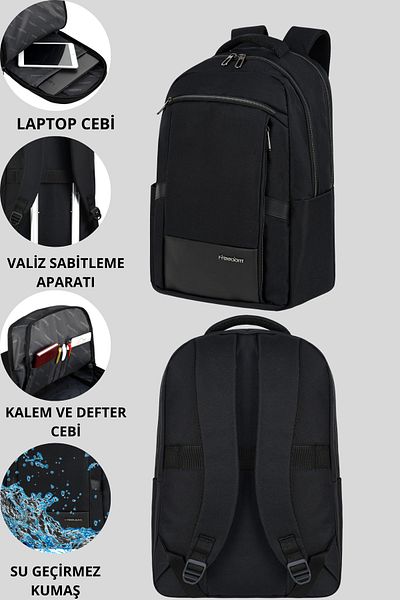 Çantaland Rucsac protejat pentru laptop Freedom, geantă pentru colegiu, liceu și gimnaziu