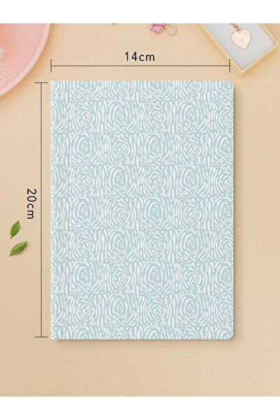 Postifull Çizgisiz Defter Seti, 3 Adet Not Defteri, Notebook Journal Seti, Anı Defteri, 64 Sayfa Orta Boy