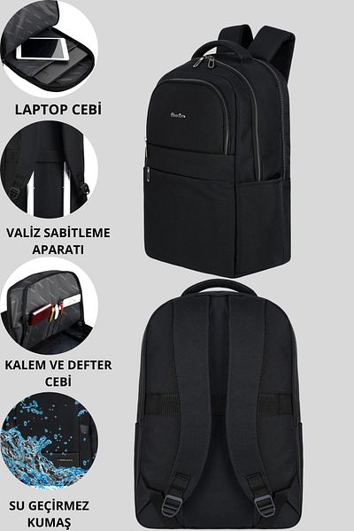 Çantaland Freedom Laptop Protected Backpack, Πανεπιστήμιο, Γυμνάσιο και Γυμνάσιο