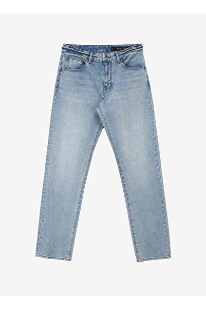 Armani Exchange Normal Bel Slim Fit Erkek Denim Pantolon 8NZJ13 Z2P1Z 1500