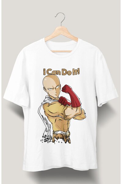 Fuddy Moda Oversize kroj One Punchman Saitama Štampano T-shirt, unisex anime ...