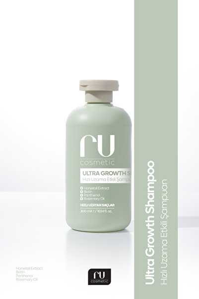 ru cosmetic HIZLI UZAMAYA YARDIMCI BAKIM ŞAMPUANI 300 ML AT KUYRUĞU EXT. BİBE...