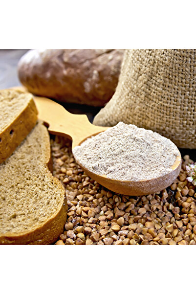 Tam Tarım Glutensiz Çiğ Karabuğday Unu 2 Kg – 100% Tam Çiğ Karabuğday Ekmeklik Un 2 Kg – Psyllium 100 gr