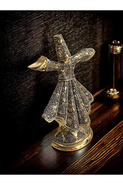 AKSADAN HEDİYELİK dekoratif büyük semazen biblo