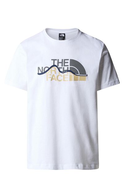 THE NORTH FACE Ανδρικό μπλουζάκι - M S/S Mountain Line