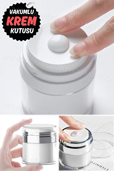 Munico Krem Losyon Doldurulabilir Şişeler Basmalı Kozmetik 30ml Kavanoz Yeni ...
