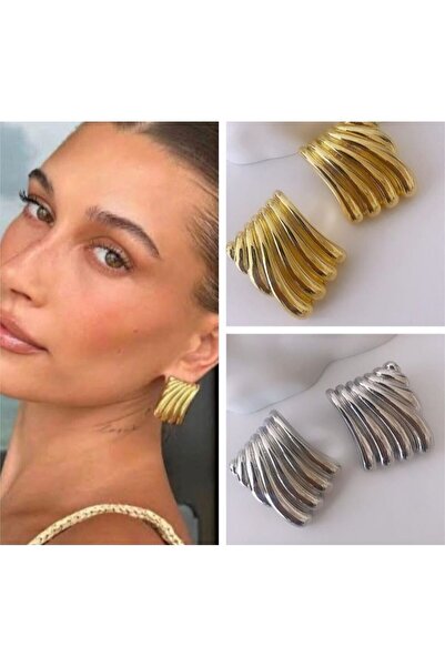 Çelik أقراط نموذج العلامة التجارية