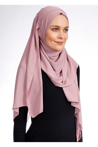Ecardin Dusty Rose Practical Crepe Shawl - St 238