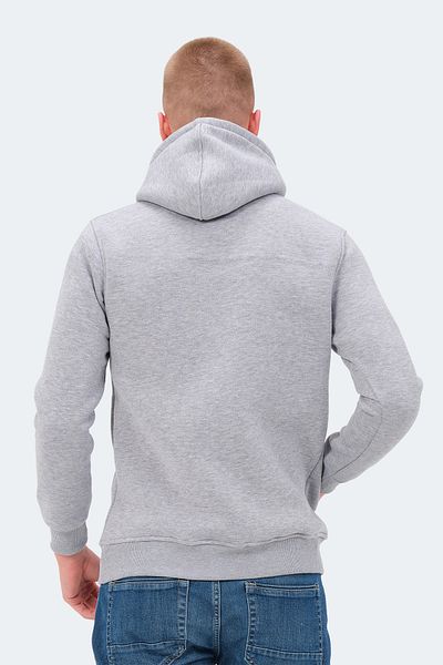 Slazenger Ανδρικό φούτερ OLTA σε γκρι χρώμα