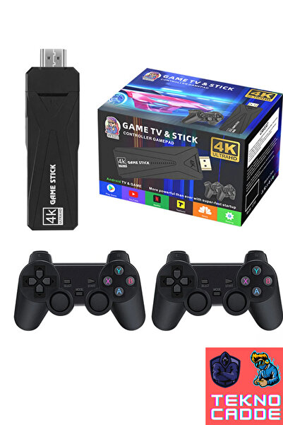 beboncool GT65 NETFLİX YOUTUBE GOOGLE Android TV BOX 10000+ ÇİFT KOL RETRO AR...