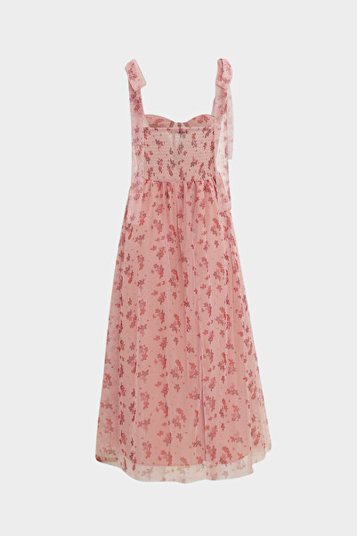 Açelya Okcu Γυναικείο μίντι φόρεμα Premium Corsage Λεπτομερές Underwire Tulle