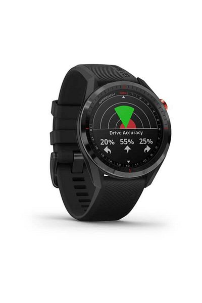 Garmin GARMIN APPROACH S62, BLACK CERAMIC BEZEL WITH BLACK BAND