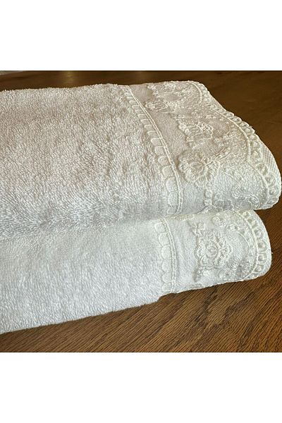 Dost Σετ προίκας δαντέλας Pure Towel