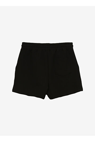 Jeep Siyah Kadın Sweat Şort J4SL-SHT7033