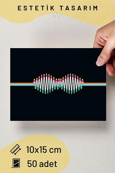 Postifull Σετ κολάζ αφίσας Arctic Monkeys - Διακόσμηση τοίχου, - Δώρο με ταινία αυτοκόλλητου - 50 τεμάχια - 10*15 εκ.