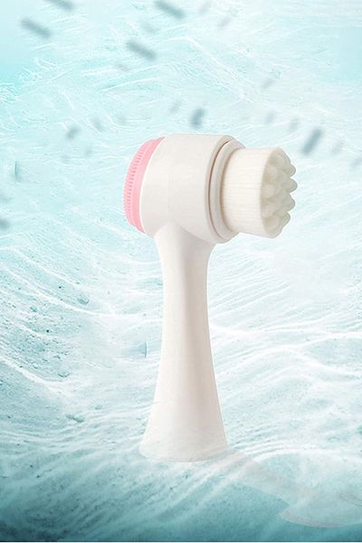 Factorial Double Sided Silicone Face Washing Massage - Blackhead Remover Skin Care