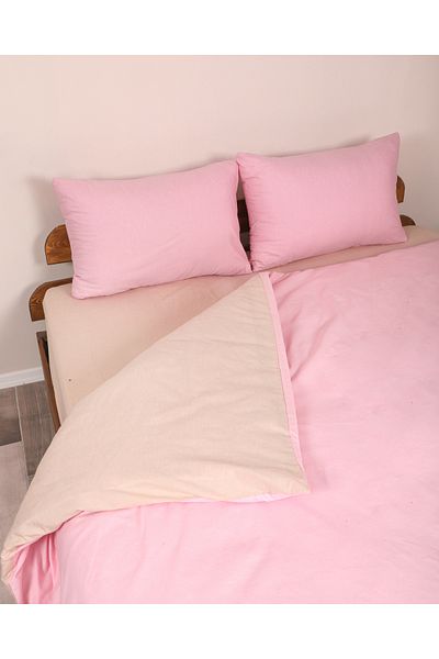 BİNNUR HOME Set pilota dublu fata-verso cu cearceaf de cauciuc