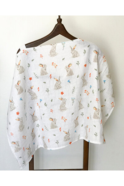 grow with muslin Pamuk Müslin Emzirme Önlüğü