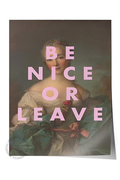 Postifull Poster alternativ fără încadrare, decor de perete, pictură murală fără încadrare - hârtie groasă de arhivă