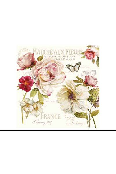 Mondecor EASY-0414 FLEU 20 Lİ PEÇETE 33X33