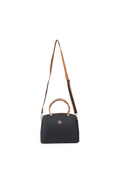 TH Woman / Girl Shoulder Bag TH-YK6371 Black-Tan