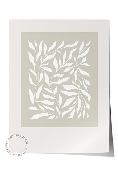 Postifull Doğal Tonlar Boho Duvar Dekoru, Çerçevesiz Poster, Çerçevesiz Duvar...