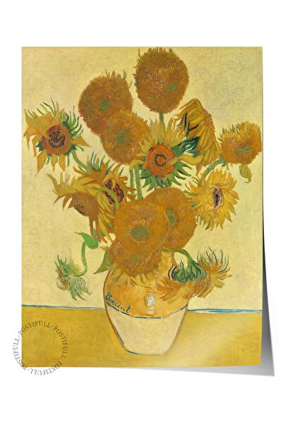 Postifull Van Gogh Poster No:3 Modern Sanat Poster - Sanat Dekor Serisi - Duvar Tablosu, HD Baskı