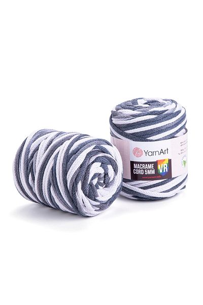 Yarnart Κορδόνι Macrame 5 mm Vr - Μακραμέ Χειροποίητο Νήμα Πλεκτομηχανής Ebruli-910