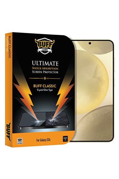 Buff Labs Buff Galaxy S24 Classic Darbe Emici Ekran Koruyucu
