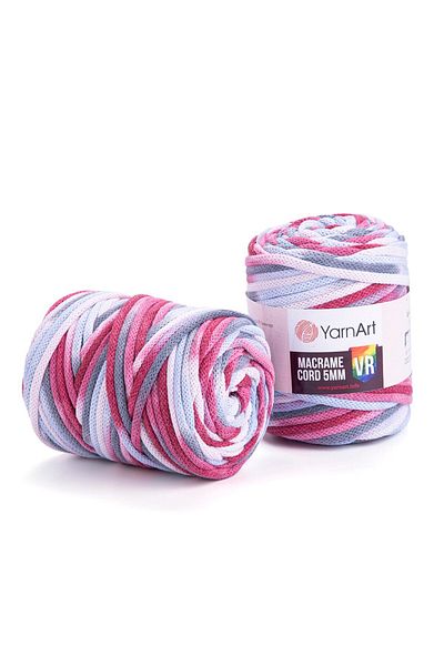 Yarnart Κορδόνι Macrame 5 mm Vr Μακραμέ Πλεκτό Χέρι Κορδόνι Ebruli-917