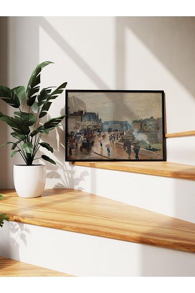 Postifull Poster Monet No:36 Poster de artă modernă - Seria Art Decor - Pictură murală, imprimare HD