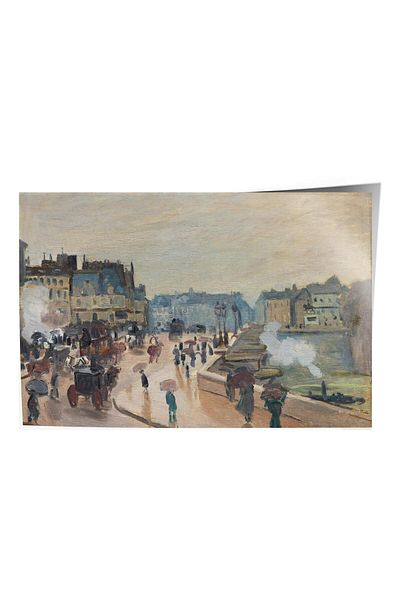 Postifull Poster Monet No:36 Poster de artă modernă - Seria Art Decor - Pictură murală, imprimare HD