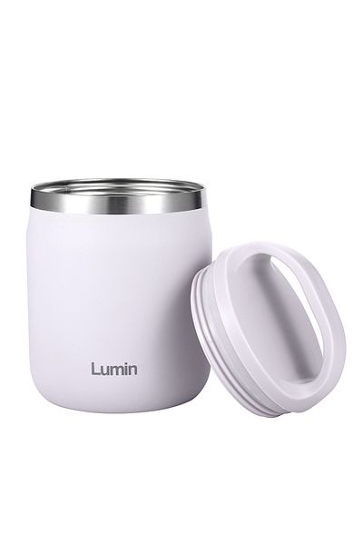 Lumin Flask Lumin Thermo 0.60 Liter - Stainless Steel Food Thermos, 12 Hours Hot and Cold, Vacuum Insulated