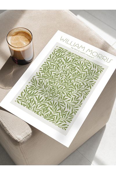 Postifull Αφίσα William Morris - Σειρά Art, Σχεδιασμός χωρίς πλαίσιο, Μοντέρνα Τέχνη