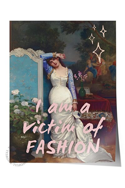 Postifull Çerçevesiz Poster Alternatif Sanat Serisi, Değiştirilmiş Sanat, Duv...