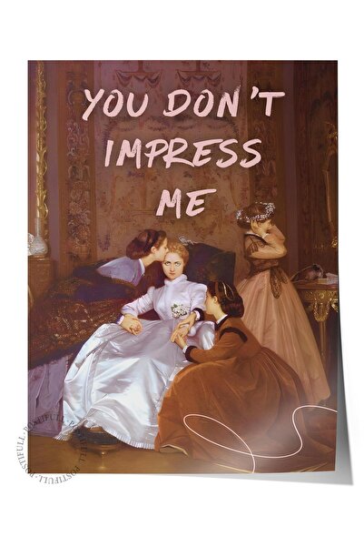 Postifull Çerçevesiz Poster Alternatif Sanat Serisi, Değiştirilmiş Sanat, Duv...