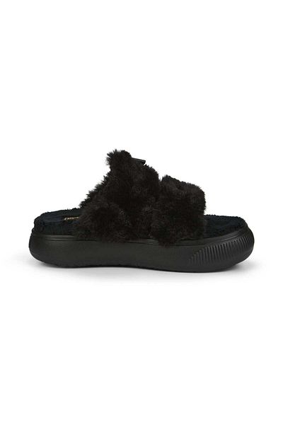 Puma Mayu Suede Women's Furry Slippers - Comfortable and Stylish Design