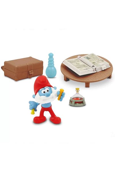 Tower Toys PUF18000 مجموعة لعب السنافر والمطبخ، مجموعة لعب السنافر للأب