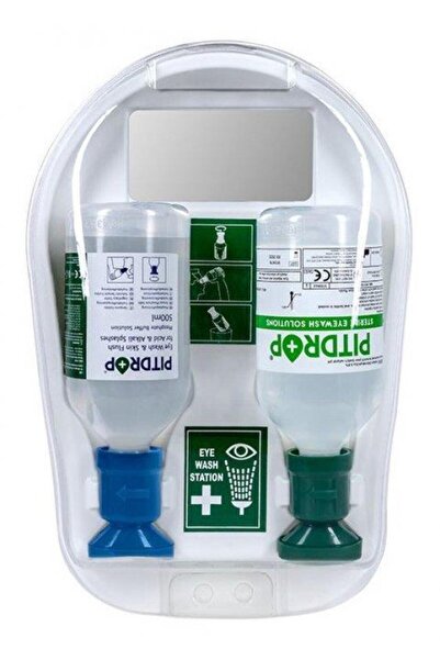 KKDAVM PİT DROP GÖZ SOLÜSYONU GÖZ YIKAMA DUŞU 250 ML YEŞİL+MAVİ