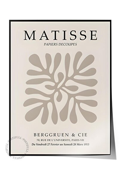 Postifull Çerçevesiz Poster, Illüstrasyon Çizim Poster - Henri Matisse Pastel, Duvar Posteri, Hd Baskı, Kalın