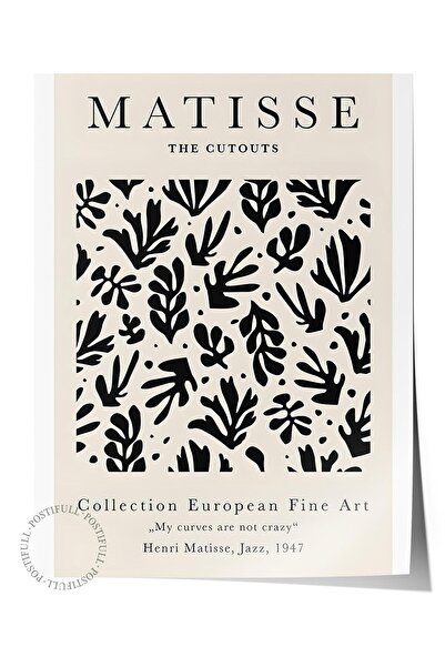 Postifull Çerçevesiz Poster, Illüstrasyon Çizim Poster - Henri Matisse Pastel, Duvar Posteri, Hd Baskı, Kalın