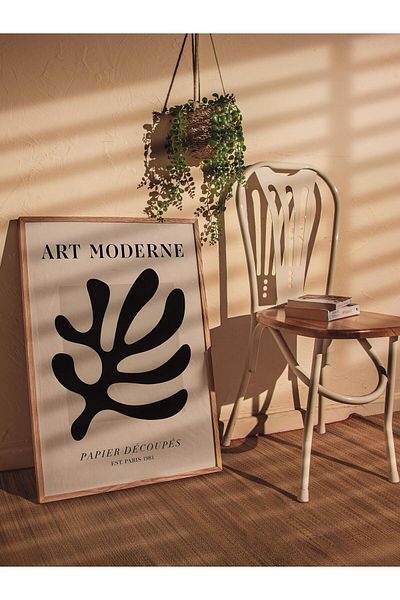 Postifull Αφίσα Παστέλ Σχεδίου Henri Matisse - Χωρίς πλαίσιο, Αφίσα Εικονογράφησης Duar, Εκτύπωση HD, Παχύ