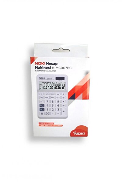Noki Hesap Makinesi H-mc007bc Beyaz