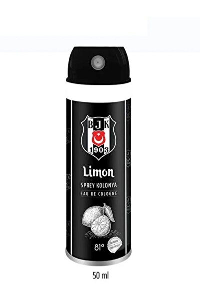 BJK Store Beşiktaş Sprey Limon Kolonyası 81° - 50 ml