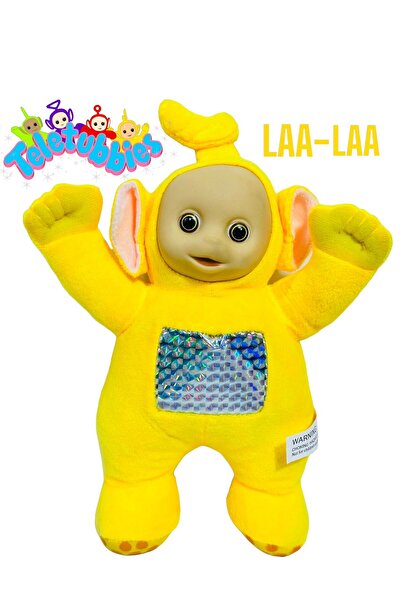 tmtoysandmore teletabi laa laa sarı 25 cm peluş teletubbies figür oyuncak ithal