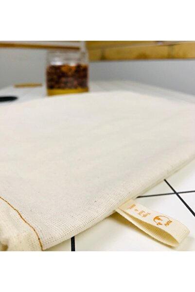 YOFU Süzme Kesesi Büyük (35x50 cm) Organik Süzme Bezi, Yoğurt Süzme Kesesi