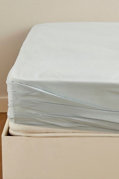 Karaca Home Fitted Double Sheet Blue 160x200+30 cm